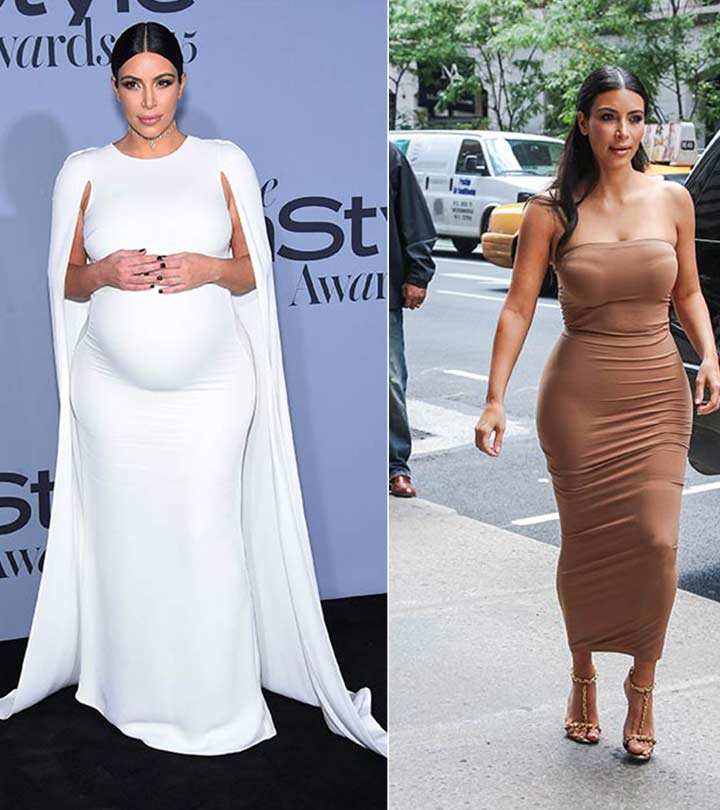 Kim Kardashian before and after weight loss - Fat to Fit Hollywood Celebrity