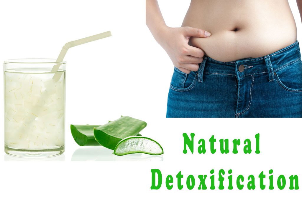 Natural Detoxifcation Aloe Vera Juice Weight Loss
