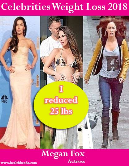 Megan Fox Weight Loss Before After