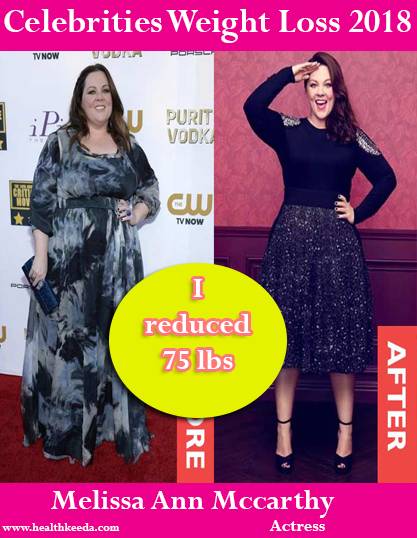 melissa mccarthy weight loss before after