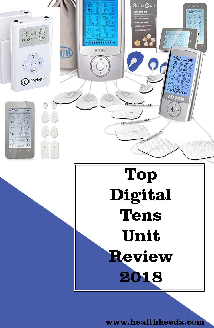 top digital tens unit reviews 2018