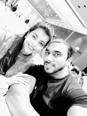 Sangram Chougule with wife - Fitness Motivation Story