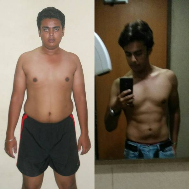 Mayank Gupta Before and After Photo Collage, posing and taking selfie 