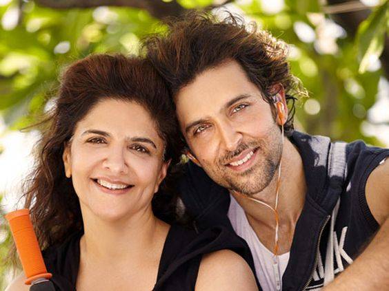 Sunaina Roshan with her ex husband  Hrithik Roshan