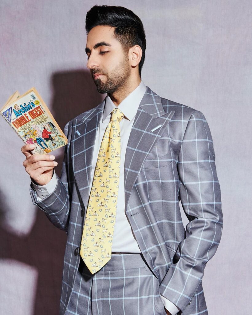 Ayushmann Khurrana Pose with Supreme Hair - Latest Hairstyles