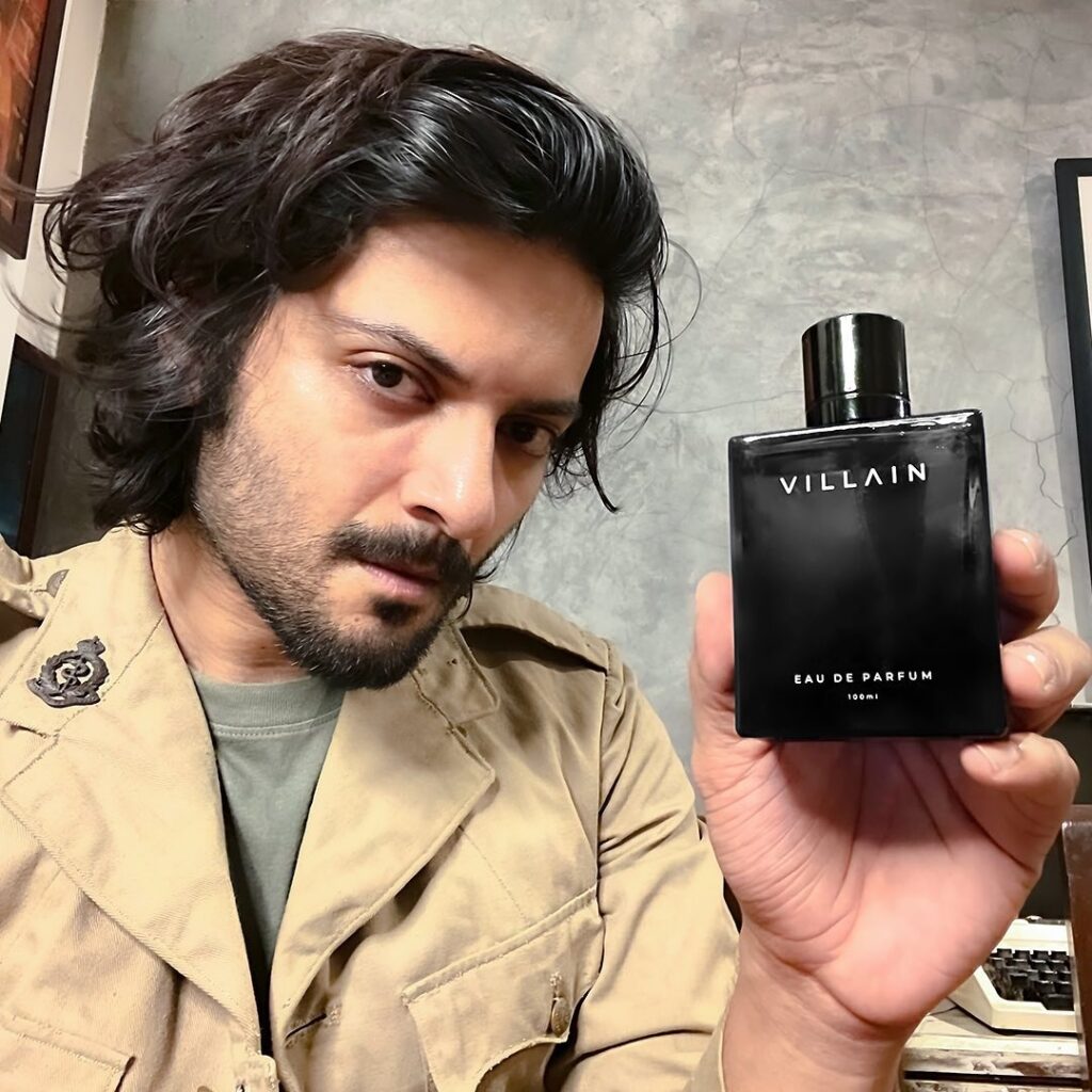 Ali Fazal pose with classy boyish style & promote perfume
