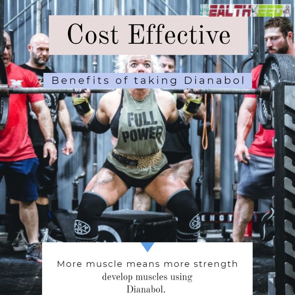 dianabol cost effective - woman bodybuilder performing heavyweight workout