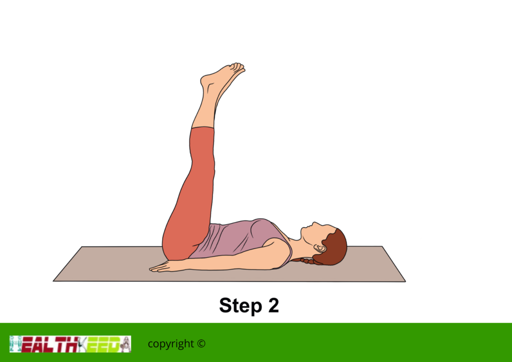 Plow Pose - Halasana - Step 2