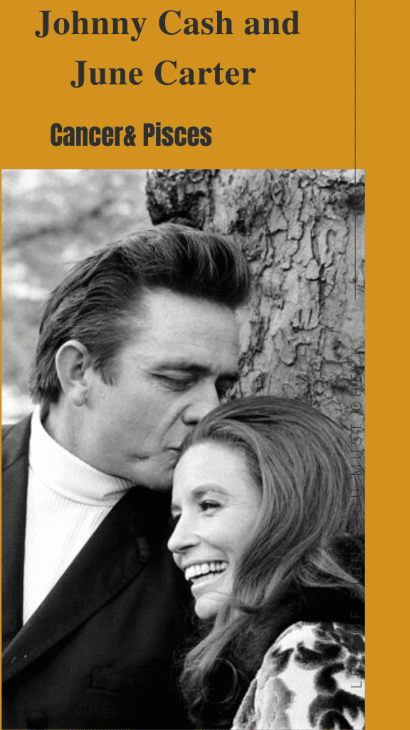 Johnny Cash and June Carter - Pisces Compatibility Signs