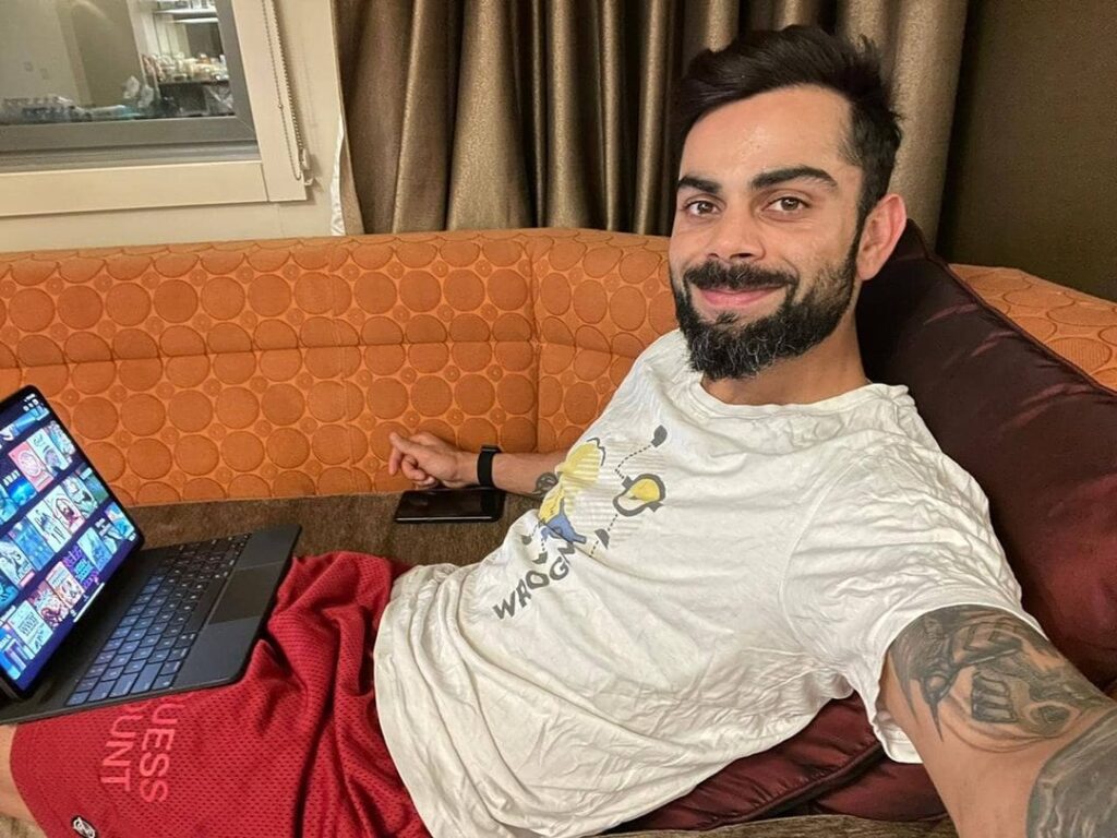 Virat Kohli Messy short Hairstyle 