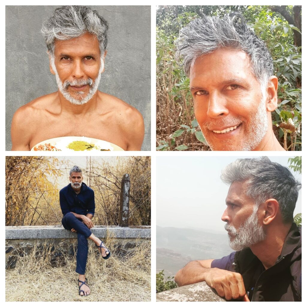 Milind Soman Haircare Routine and Latest Hairstyles