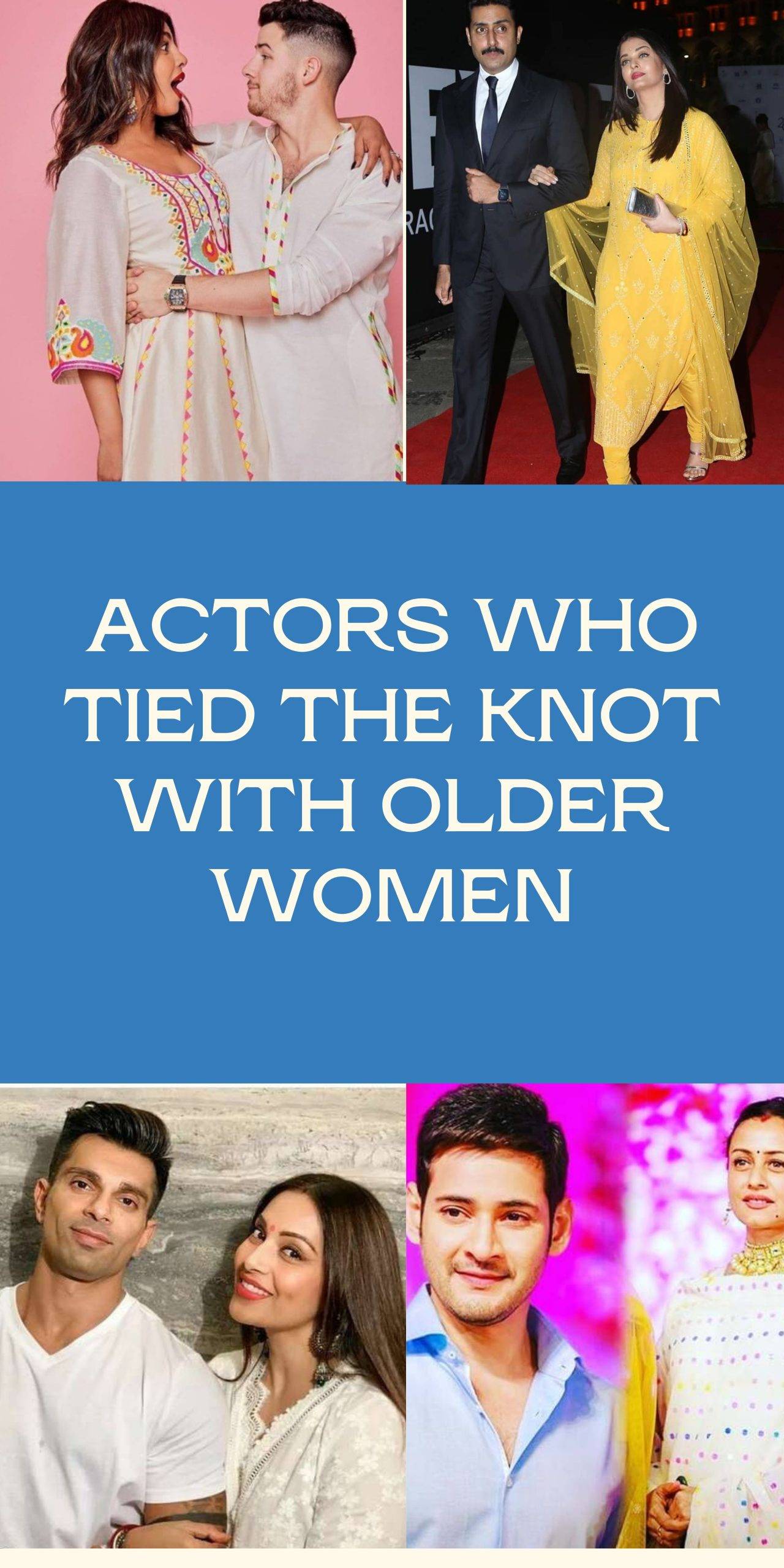 Actors Who Tied the Knot With Older Women