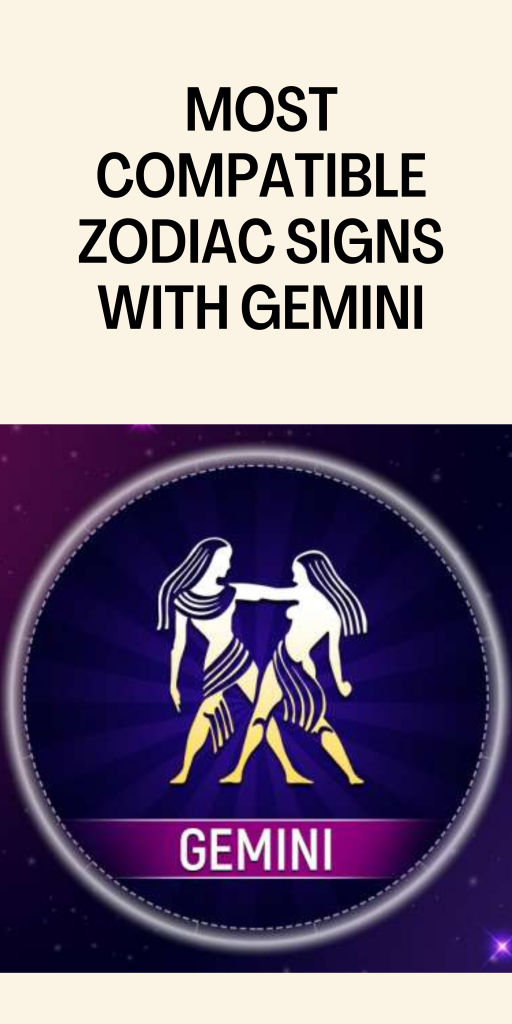 Most Compatible Zodiac Signs with Gemini