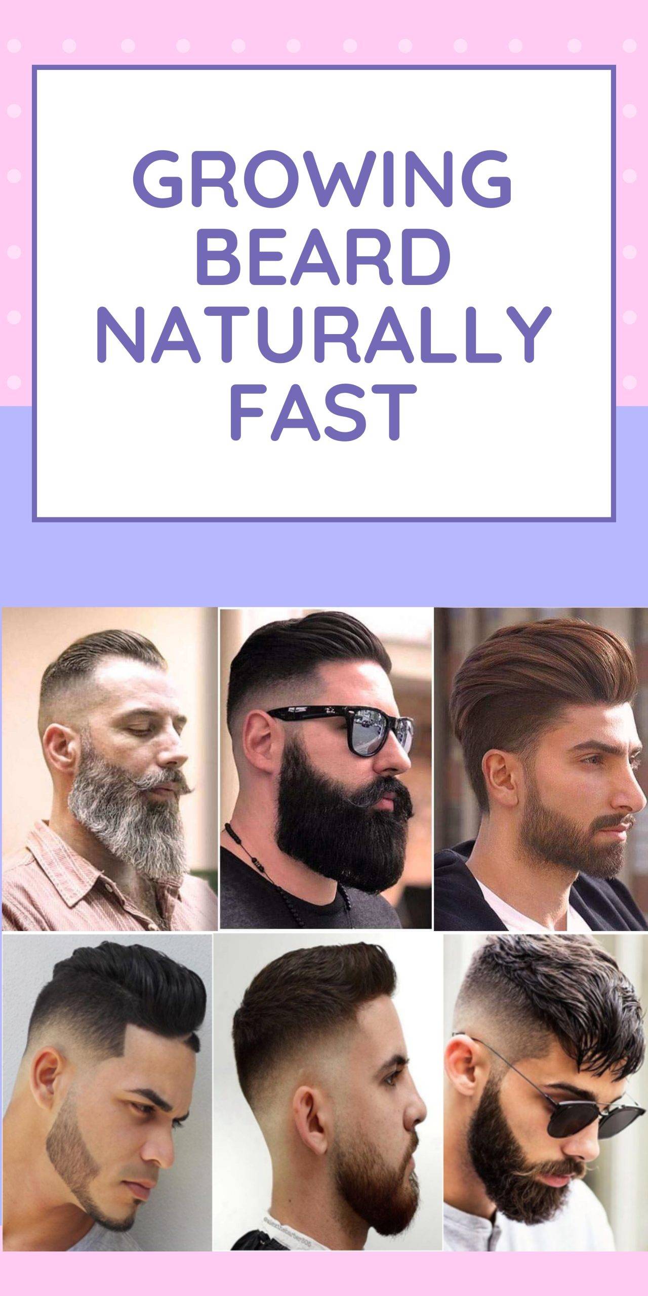 growing beard naturally fast
