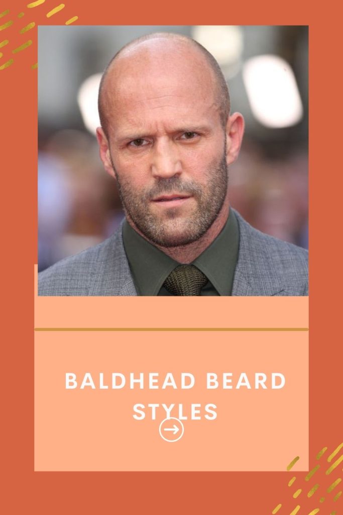 Hollywood actor Jason Statham in Baldhead beard style - Beard Styles for Older Man