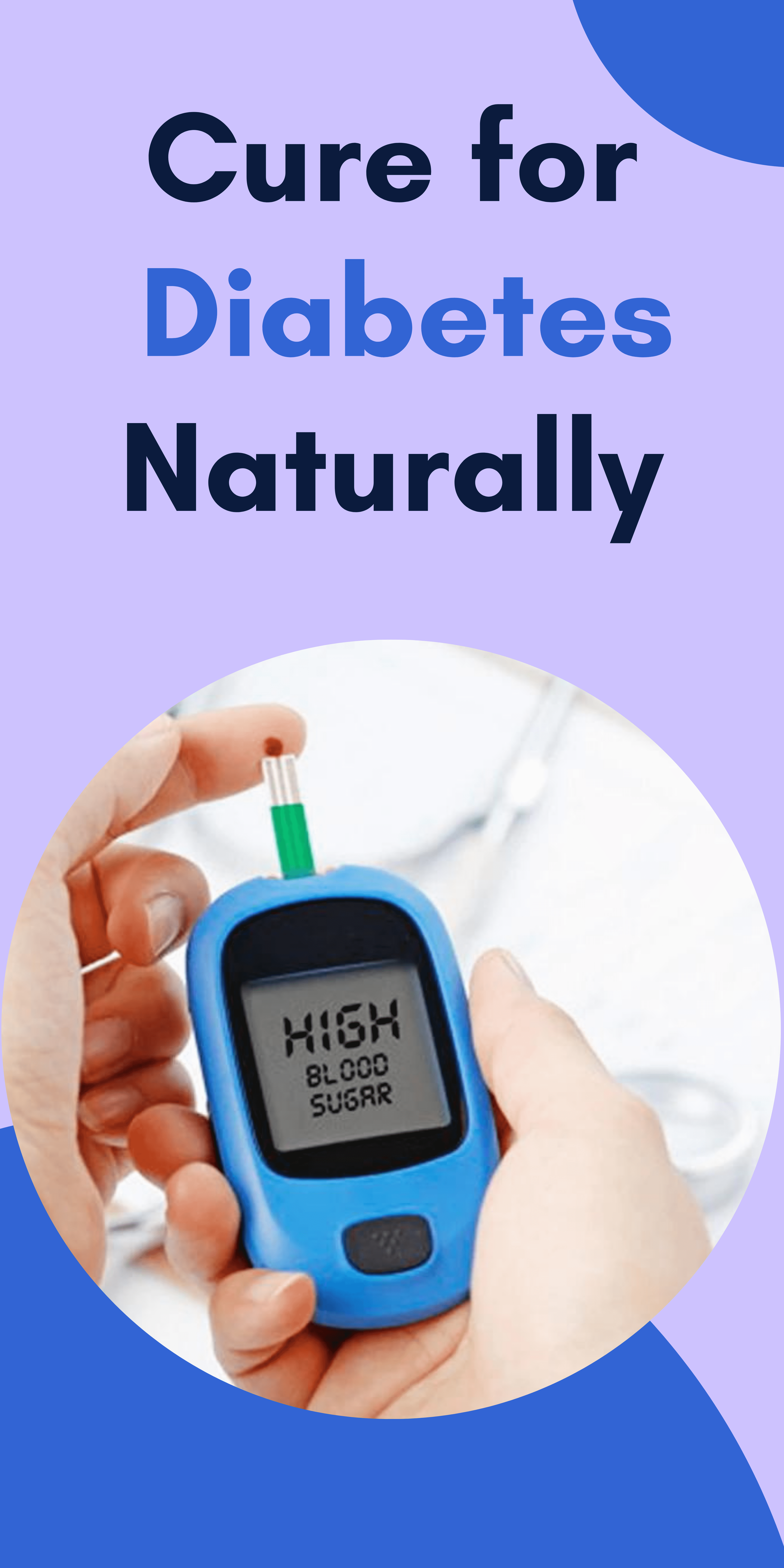 Cure for diabetes naturally