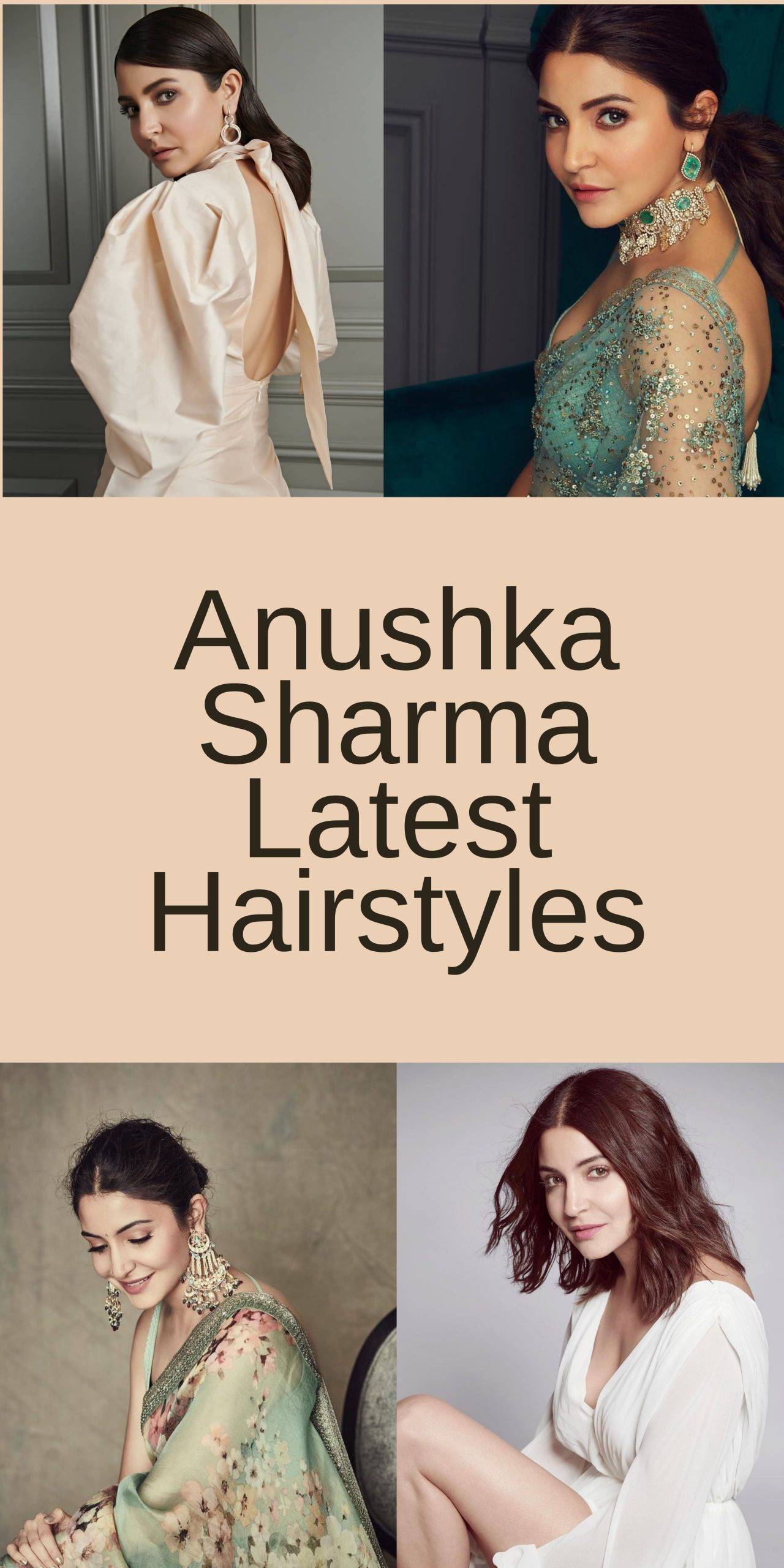 Anushka Sharma Latest Hairstyles
