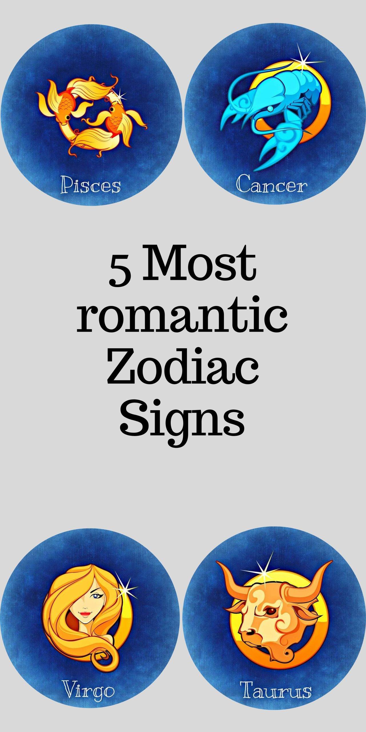 5 Most romantic zodiac signs