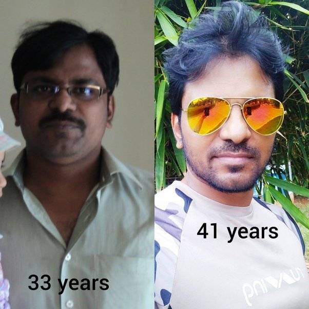 before and after photo of Ajay Reddy - Indian weight loss stories