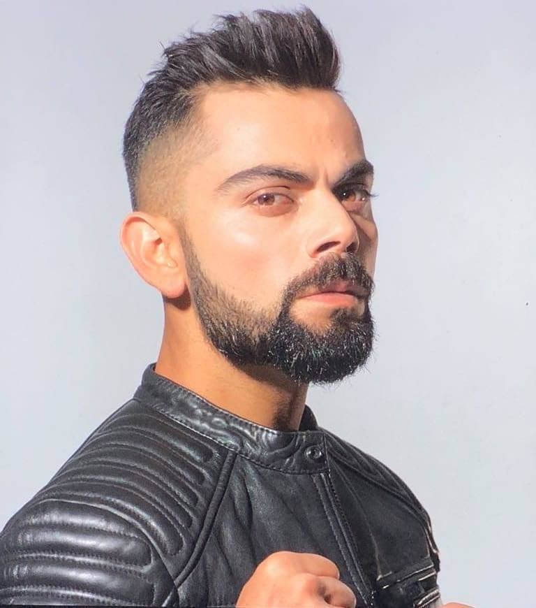 Virat Kohli Hairstyle - Faux Hawk