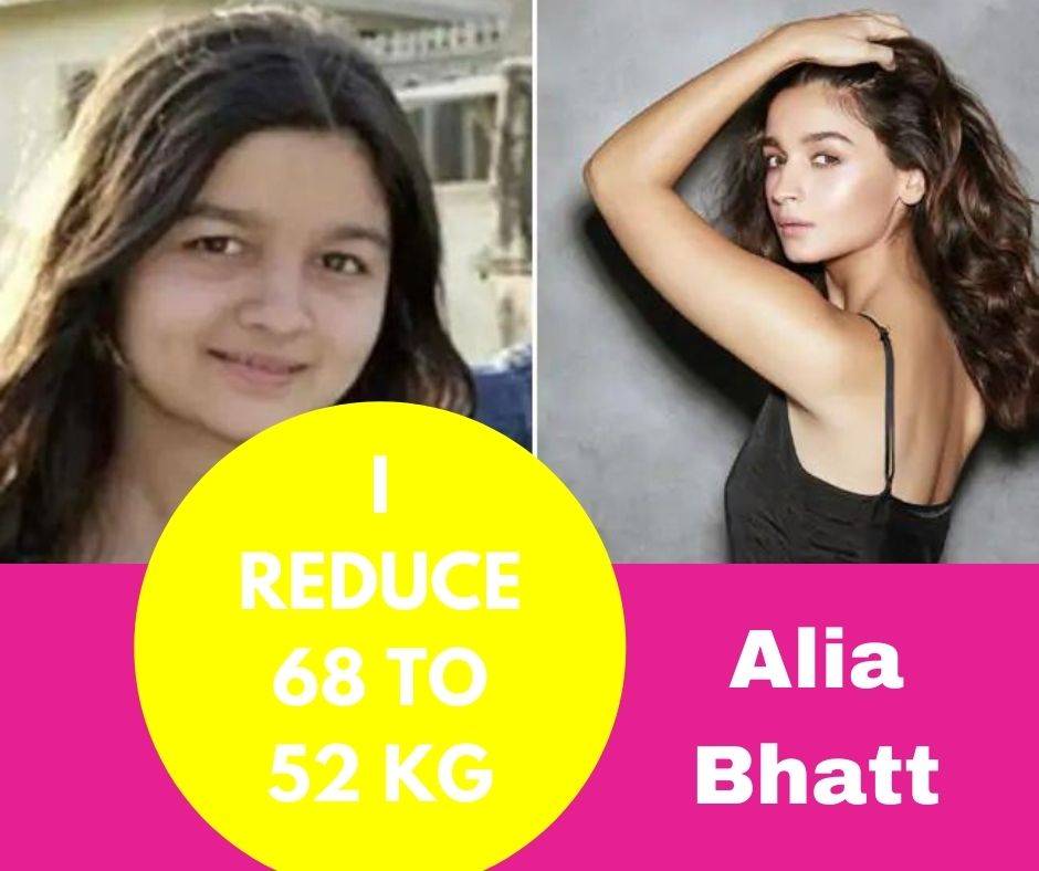 Alia Bhatt Before and After Photo - bollywood actors who went fat to fit