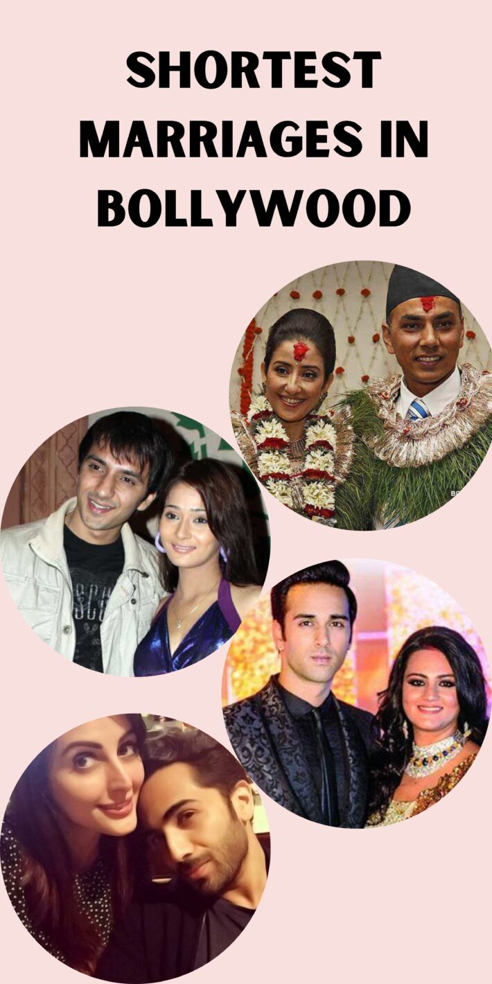 Shortest Marriages in Bollywood