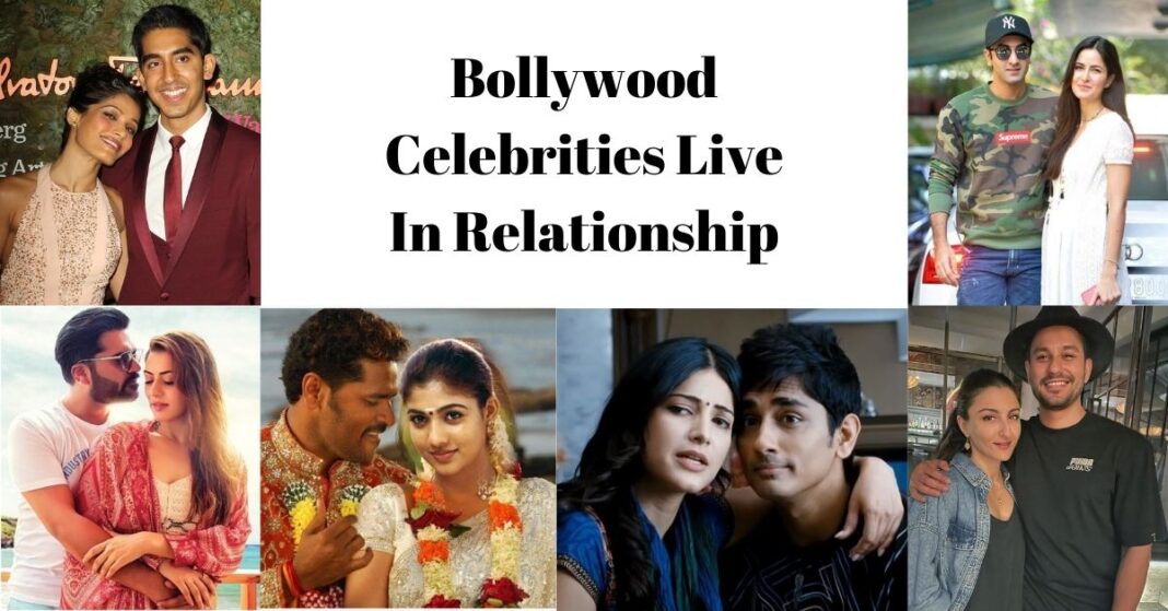 Bollywood Celebrities Live In Relationship