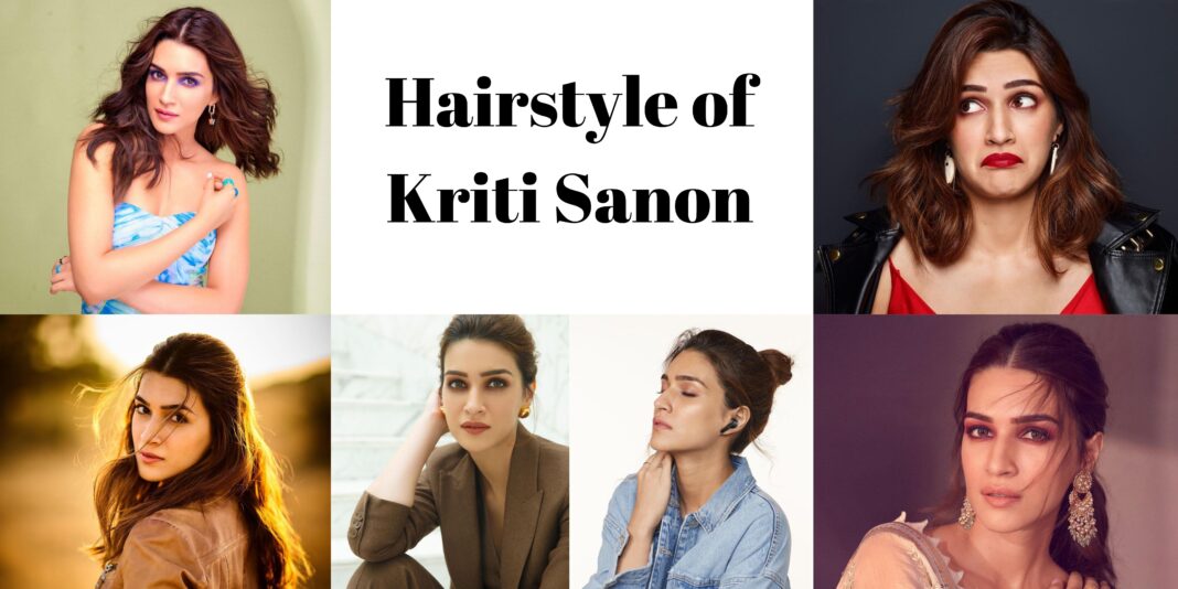 Hairstyle of Kriti Sanon