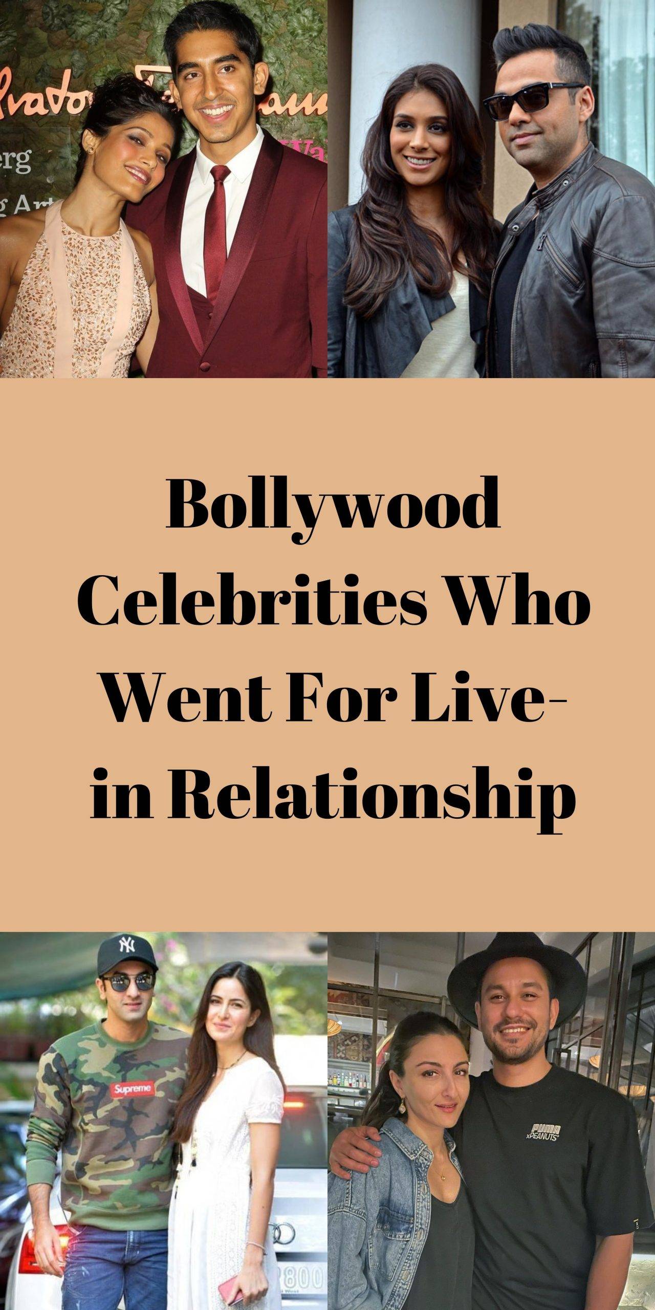 Bollywood Celebrities Who Went For Live-in Relationship