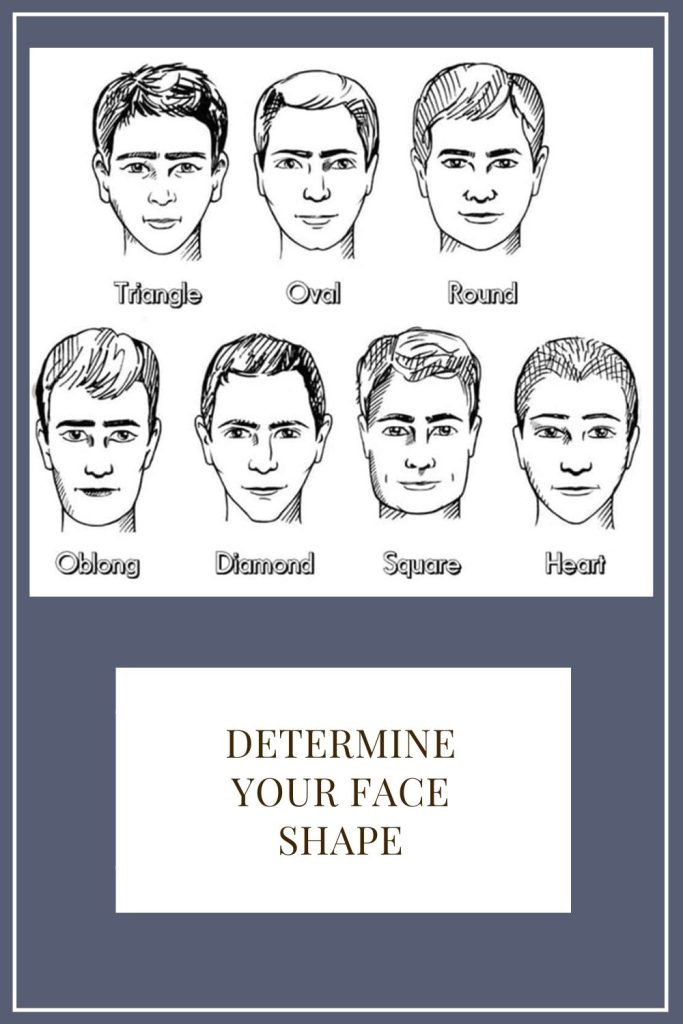 described how to determine your face shape - face shape calculator
