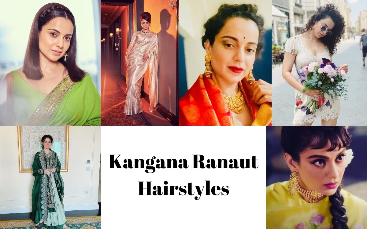 Kangana Ranaut hairstyles