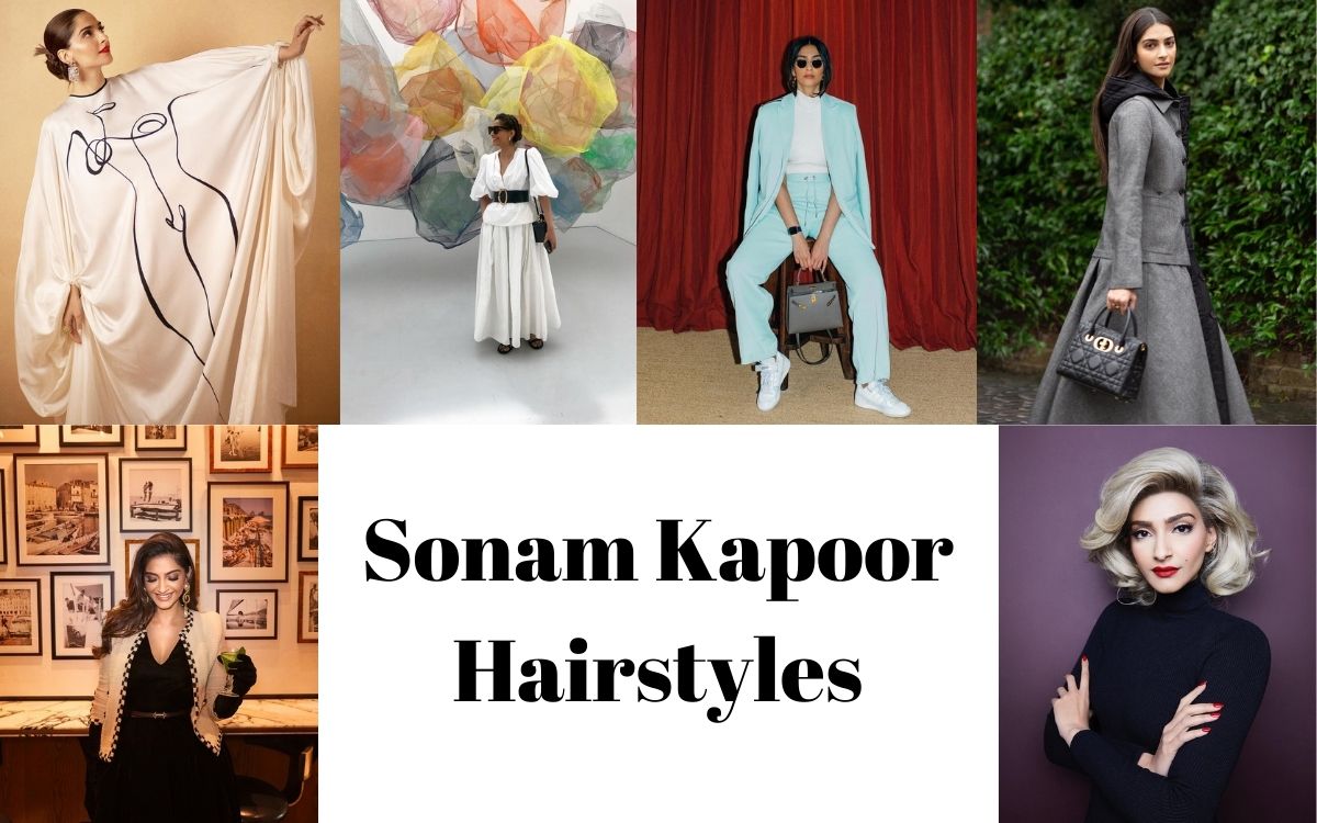 Sonam Kapoor Hairstyles