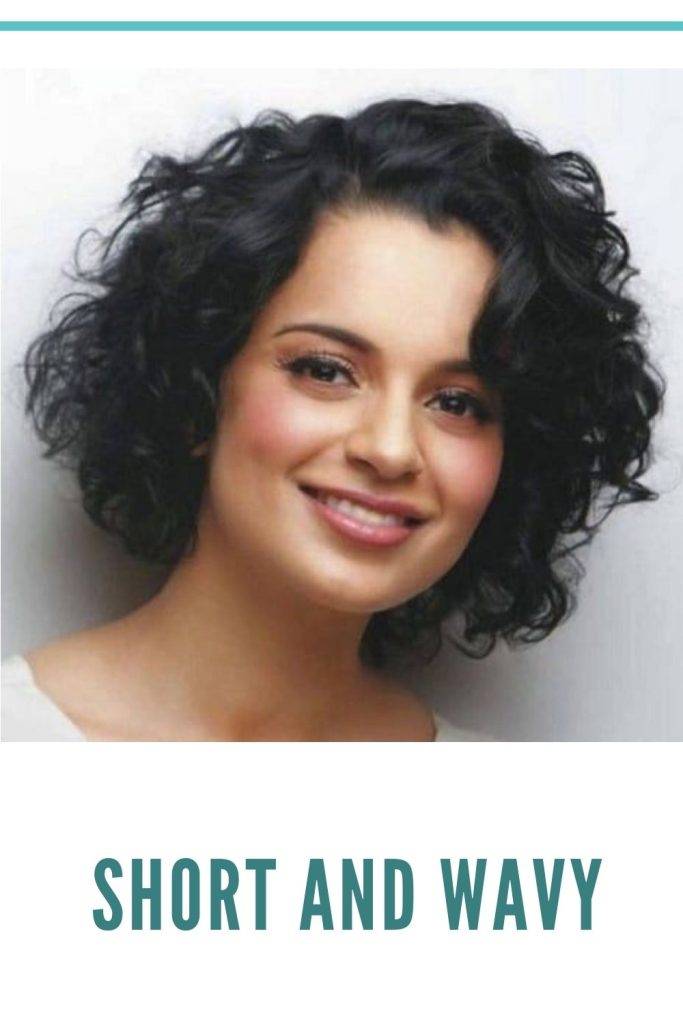 Short and Wavy hairstyle - hairstyles for tall girls
