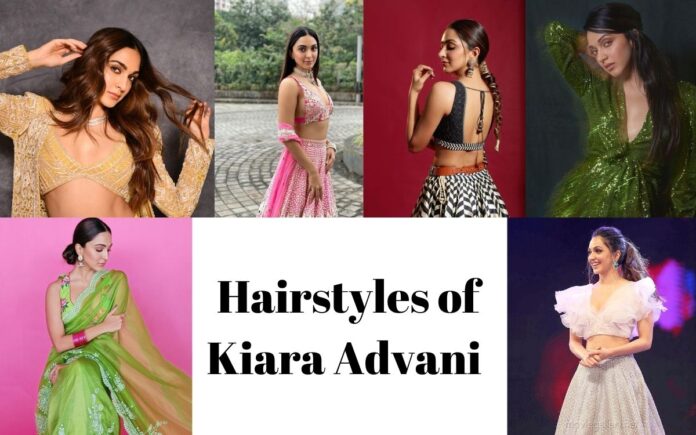 Hairstyles of Kiara Advani
