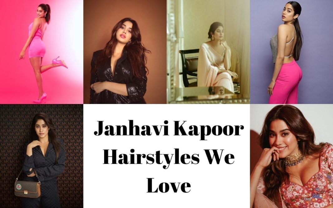 Janhavi Kapoor Hairstyles we love