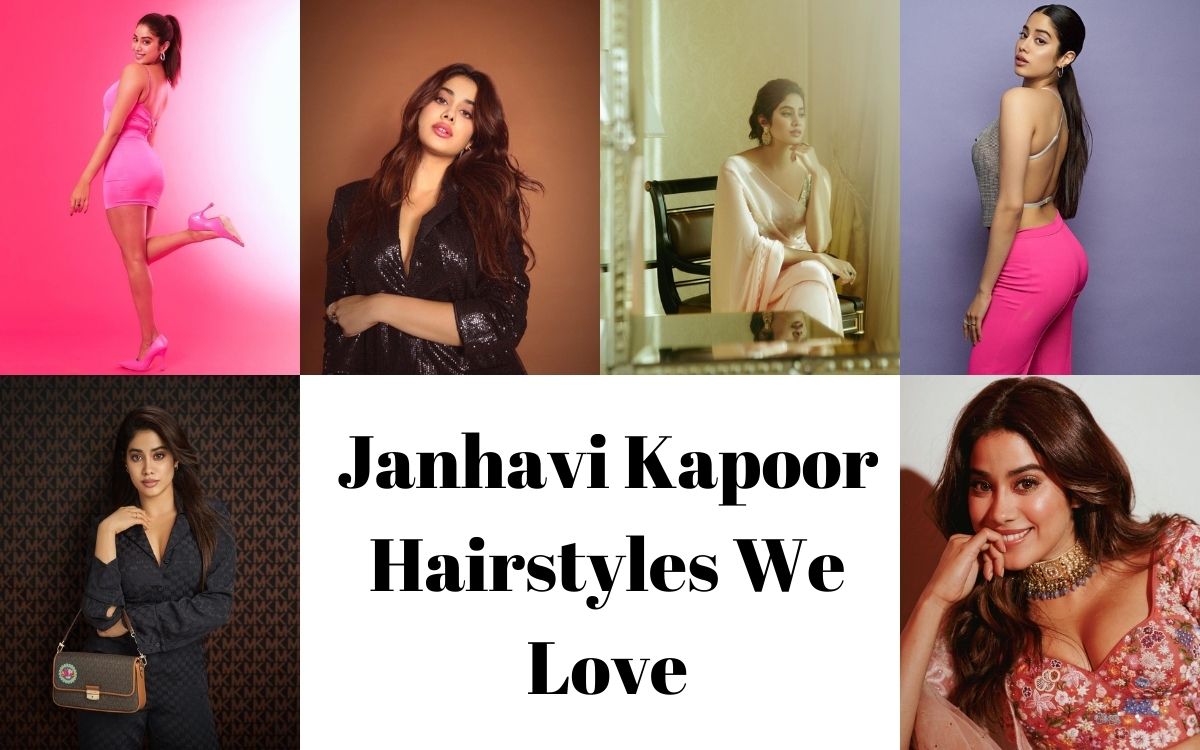 Janhavi Kapoor Hairstyles we love
