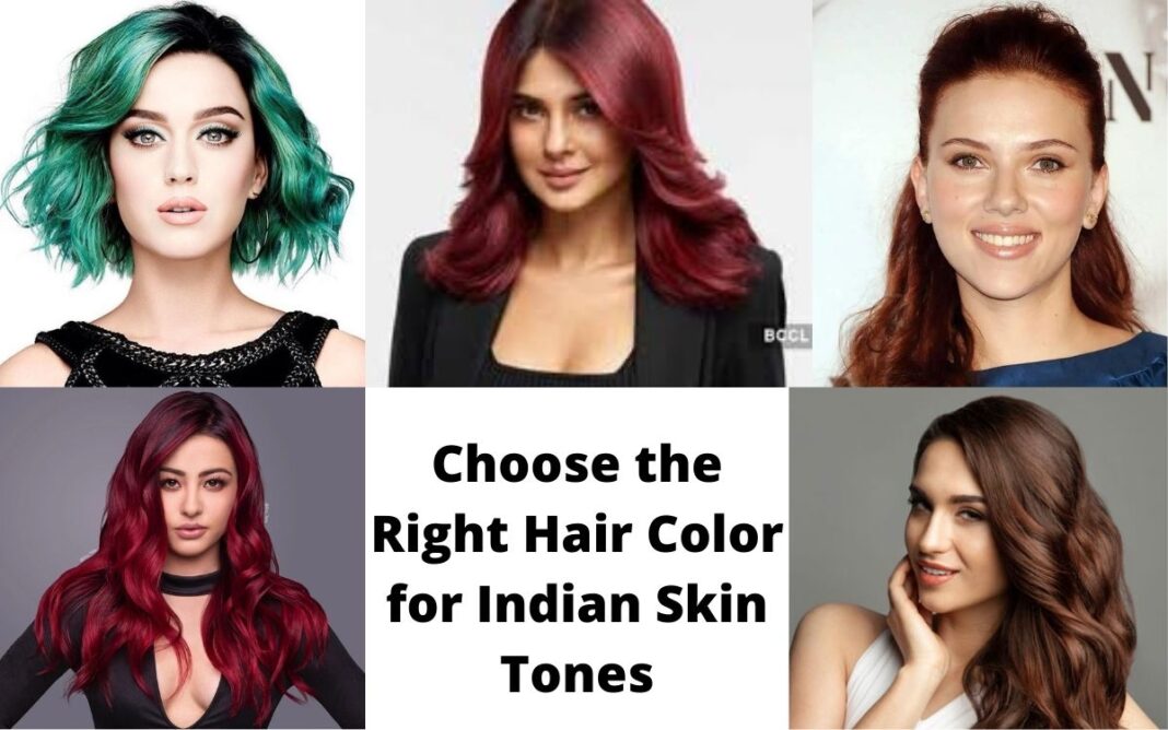 Choose the Right Hair Color for Indian Skin Tones