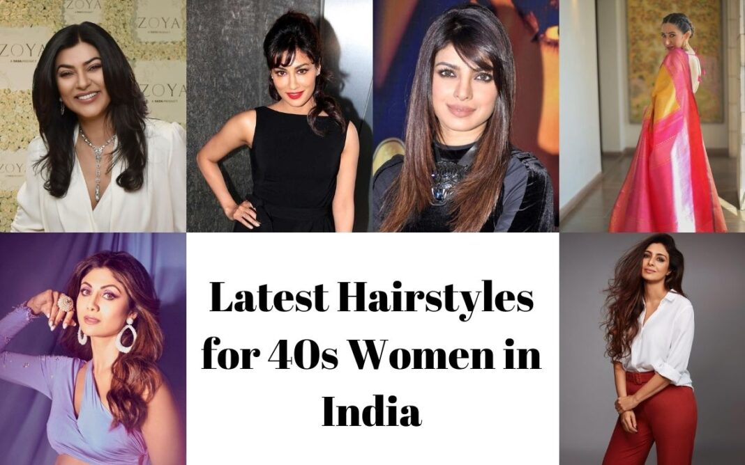 Latest Hairstyles for 40s Women in India