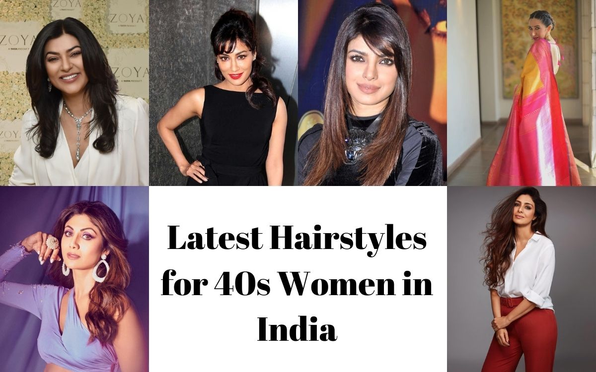 100+ Latest Hairstyles for 40s Women in India | 2023