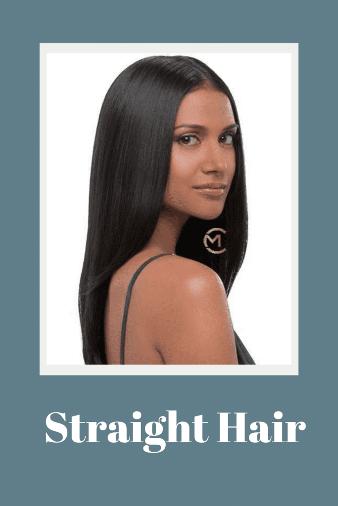 long straight hairstyle for 20s girl
