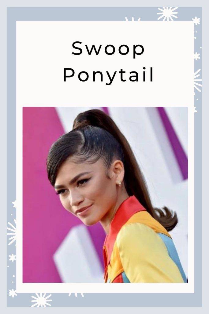 Swoop Ponytail - ponytail hairstyles