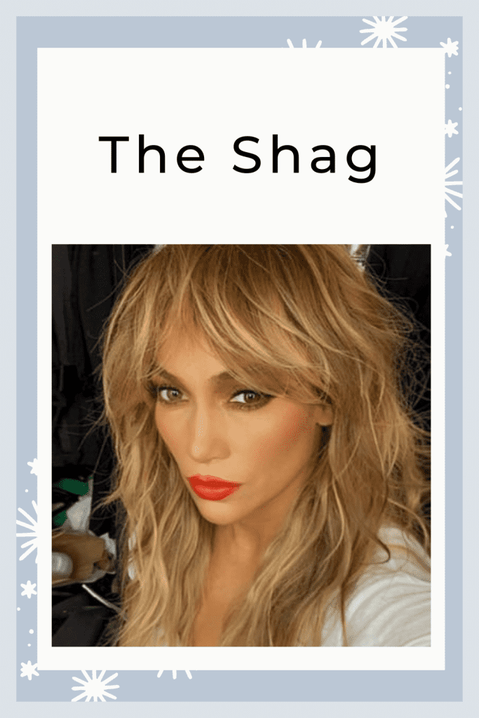 The shag hairstyle - trending hairstyle for thin hair