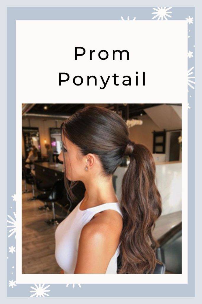 Prom Ponytail - Ponytail Hairstyle