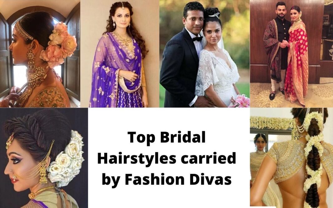 Top Bridal Hairstyles carried by Fashion Divas