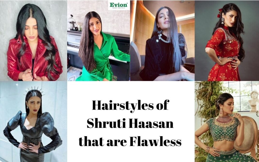 Hairstyles of Shruti Haasan that are Flawless