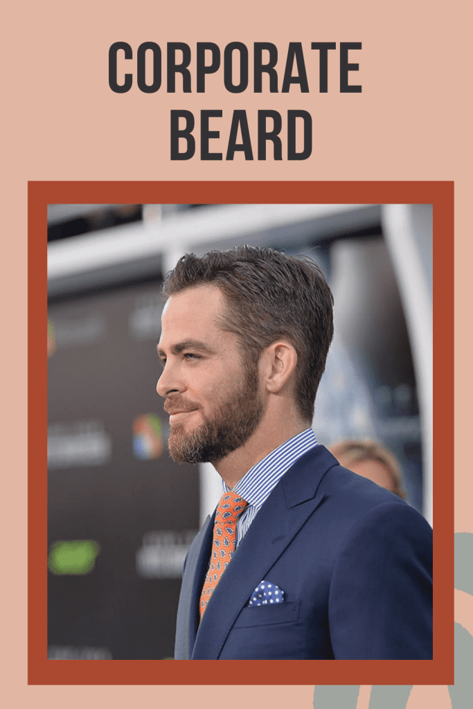 short beard styles for men -  corporate beard for men