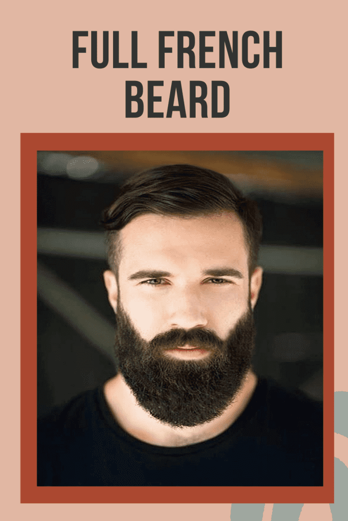 french beard styles for men - Full French Beard 