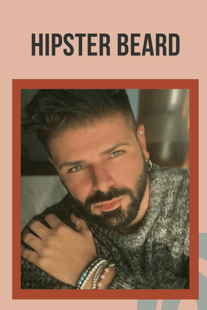 beard styles for men with oval face- guy with hipster beard