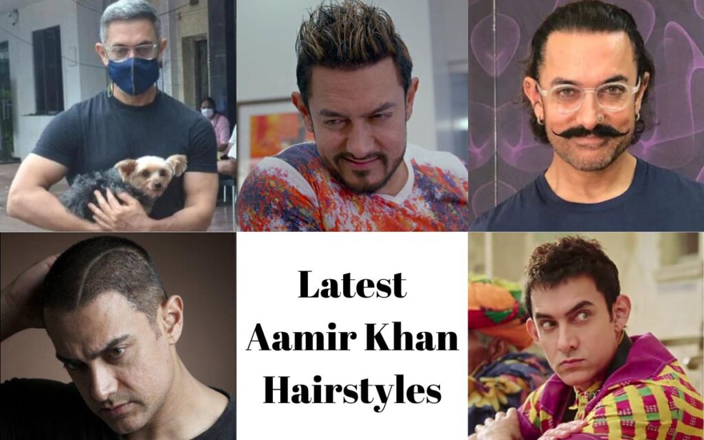 Latest Aamir Khan Hairstyles