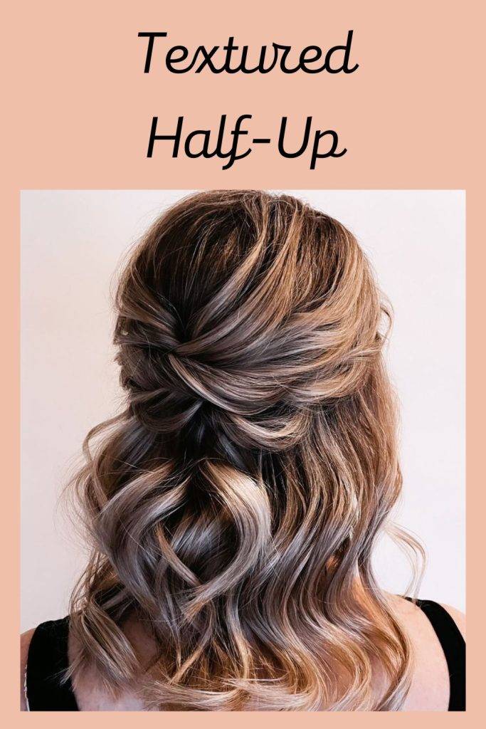 Half-Up - Party Wear Long Hairstyles

